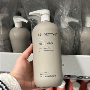 Brand new Living Proof Frizz Conditioner - White and Gray